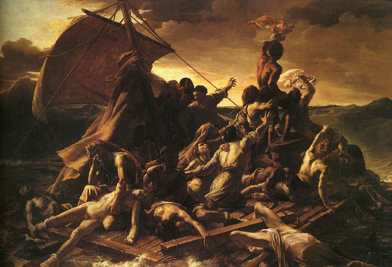  Theodore   Gericault The Raft of the Medusa